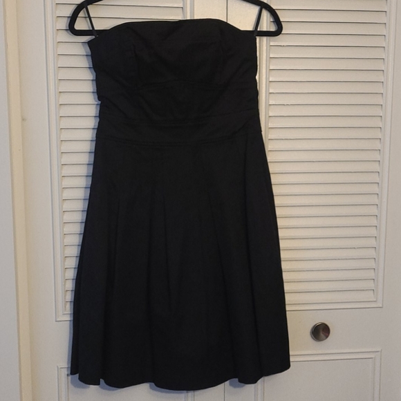 French Connection Black Strapless Dress - Picture 3 of 5